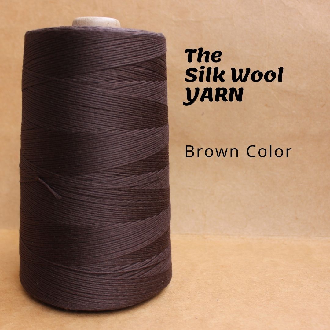 Silk Wool Blend, Fingering weight yarn