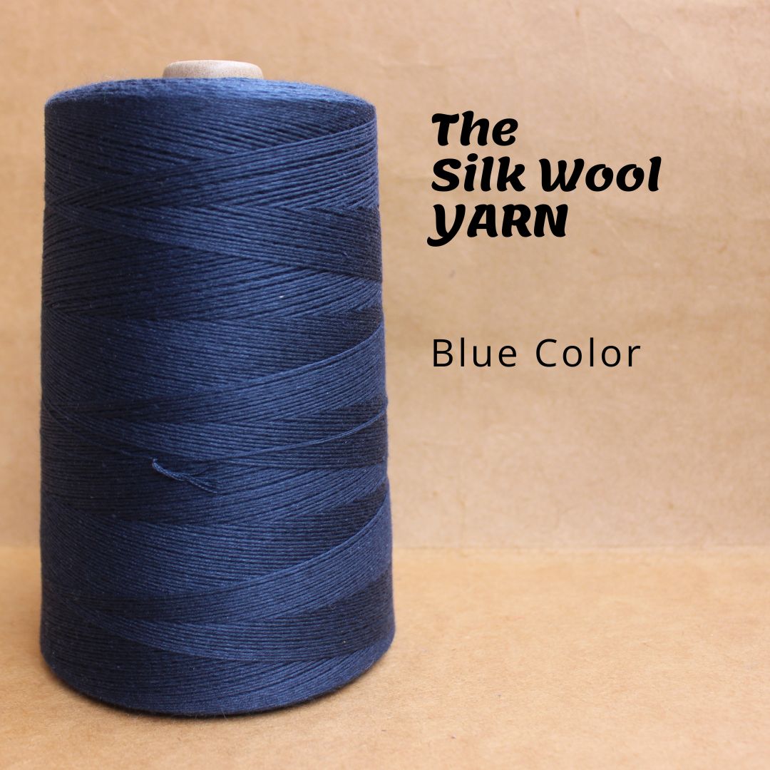 Silk Wool Blend, Fingering weight yarn