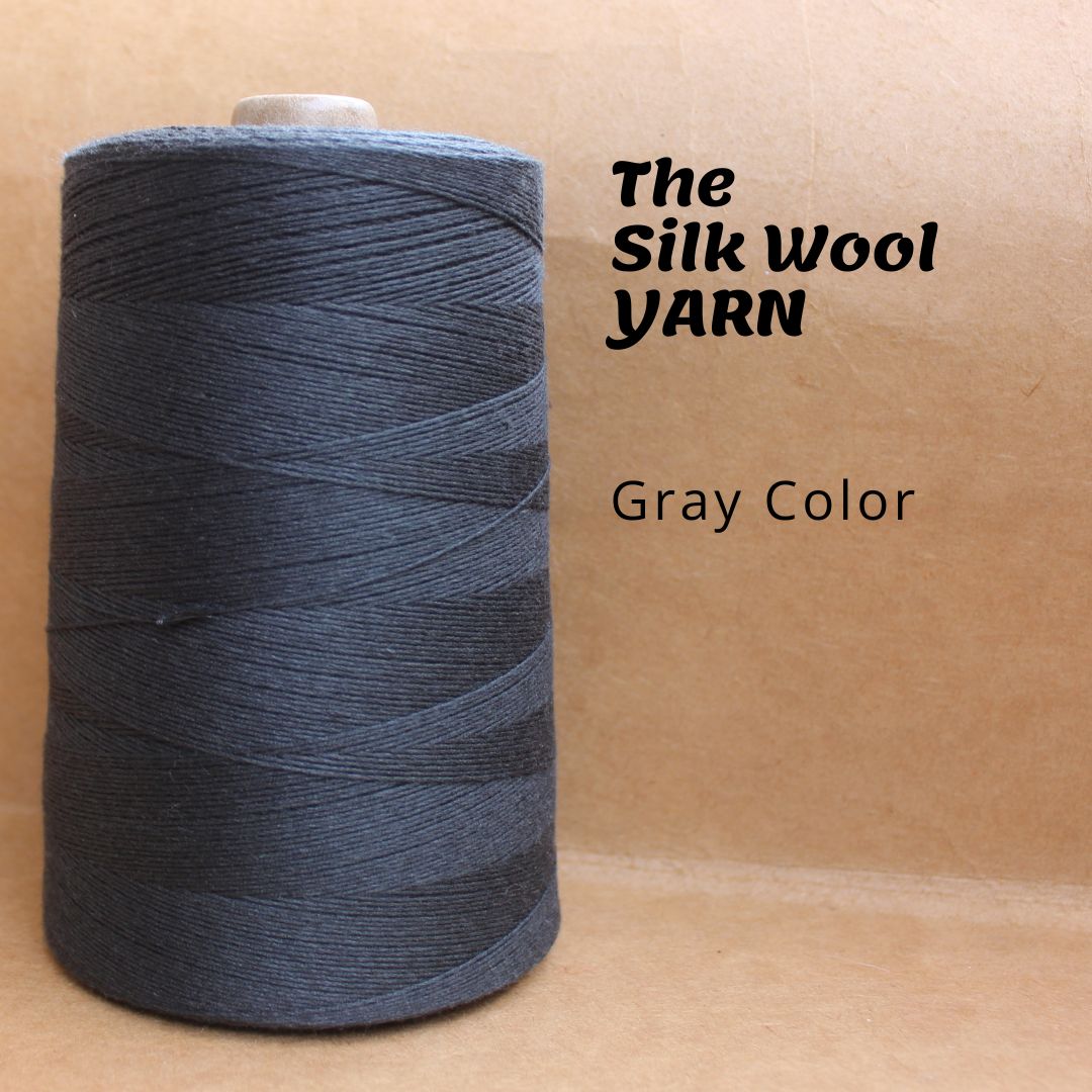 Silk Wool Blend, Fingering weight yarn