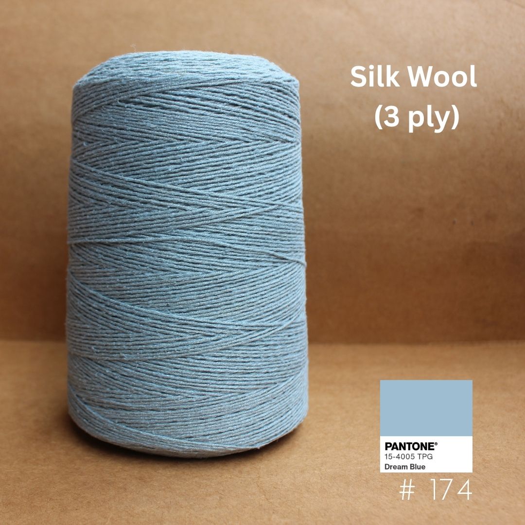 Silk Wool Blend, 20/2 X 3 ply