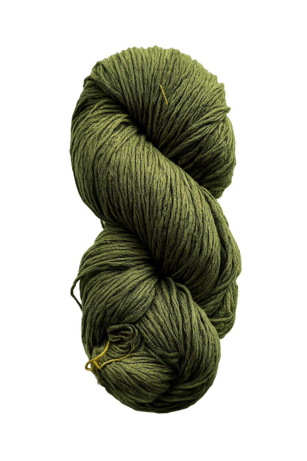 Carnival Silk Yarn Olive Green for Knitting 