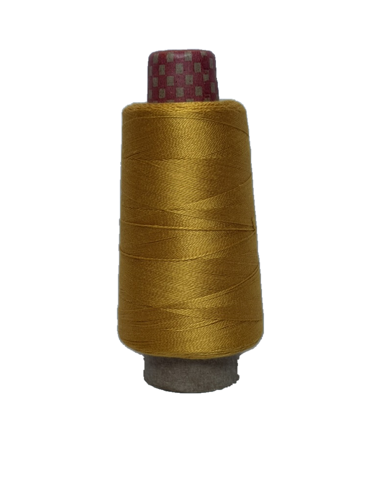 Mulberry Silk Yarn 20/2 Old Gold on 100 gram cones for weaving