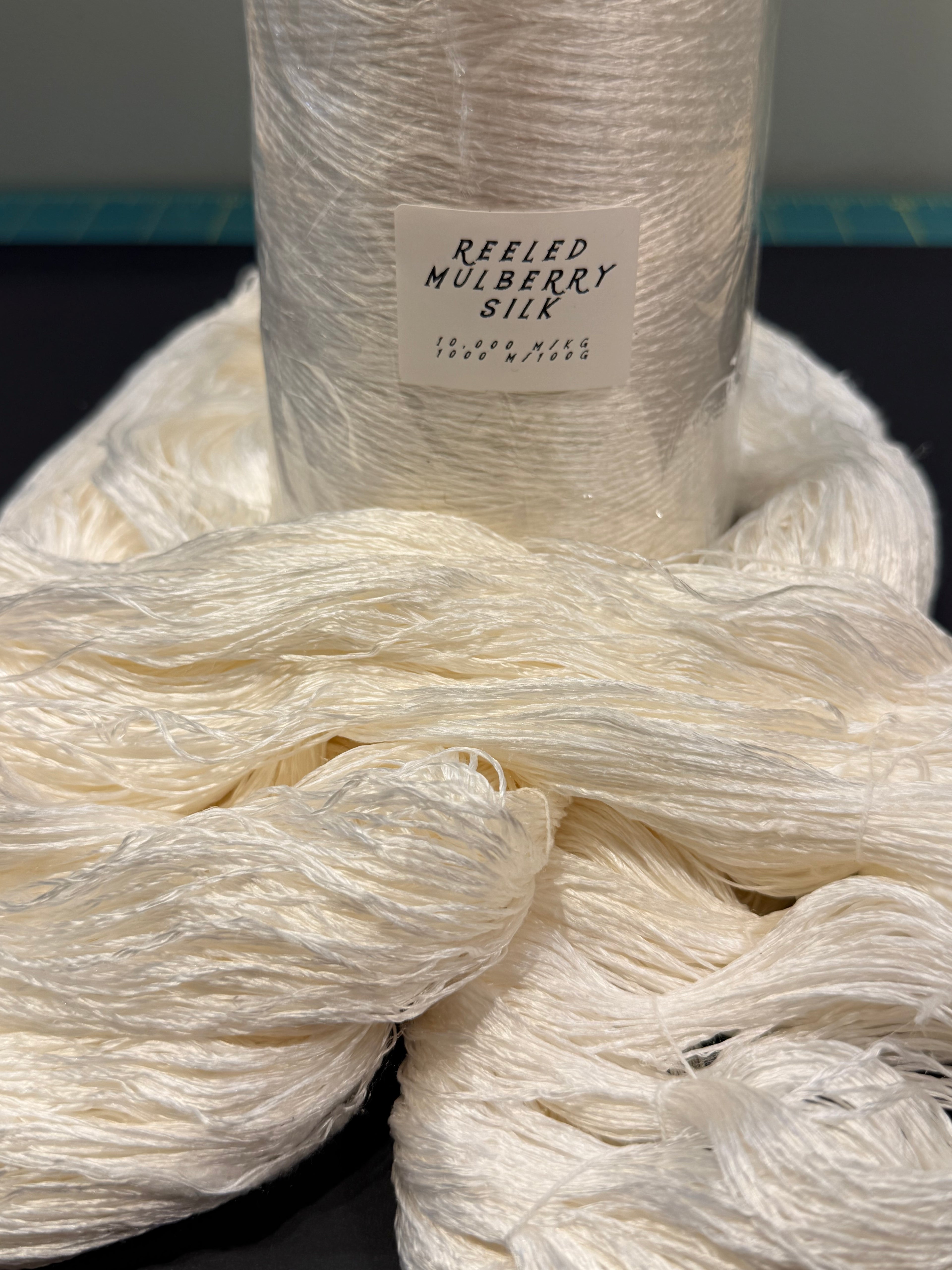 Reeled Mulberry Silk Yarn at Golden Warp Yarn Co.