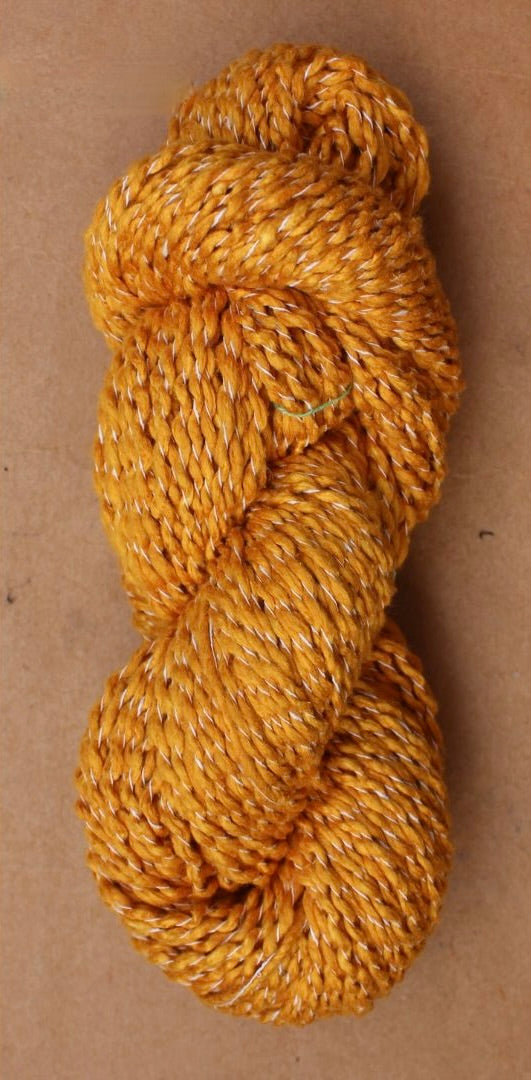 Silk Bouclé - Silk Bourette (Noil) - Golden Warp Yarn Co