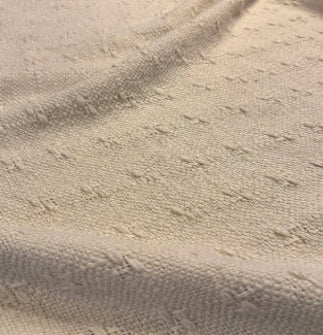 Silk Wool Huck Blanket