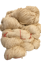 Tussah Silk Yarn DK Champagne at Golden Warp Yarn Co