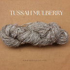 Tussah and Mulberry Silk Blend, 1.5/1 Nm twisted, 500 g cones - Golden Warp Yarn Co