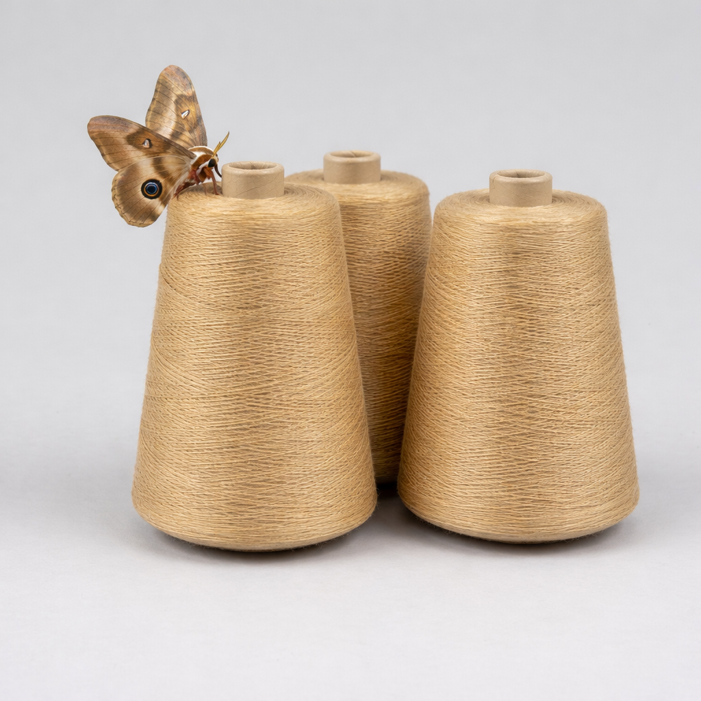 Tussah Silk Yarn Bundle - Golden Warp Yarn Co