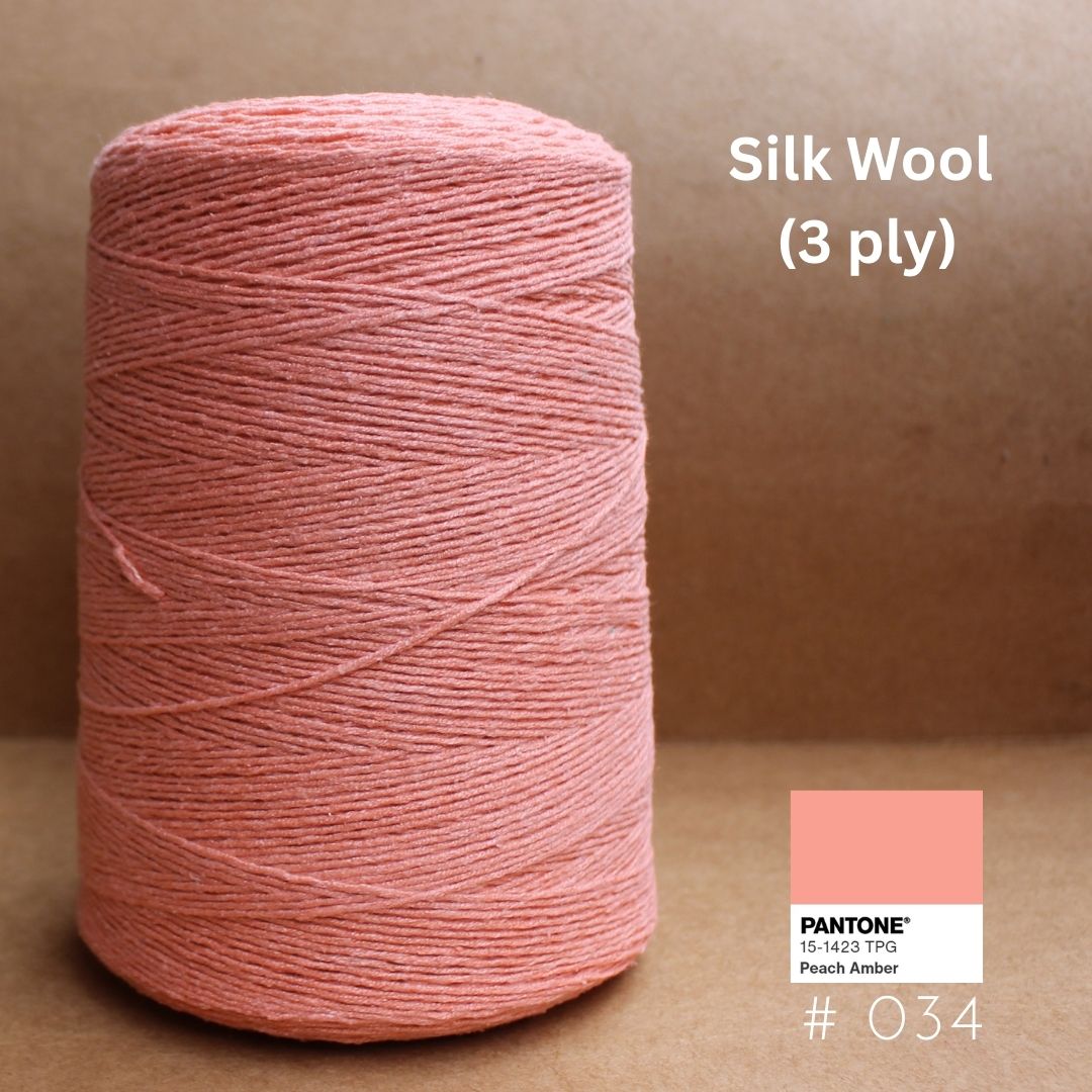 Silk Wool Blend, 20/2 X 3 ply