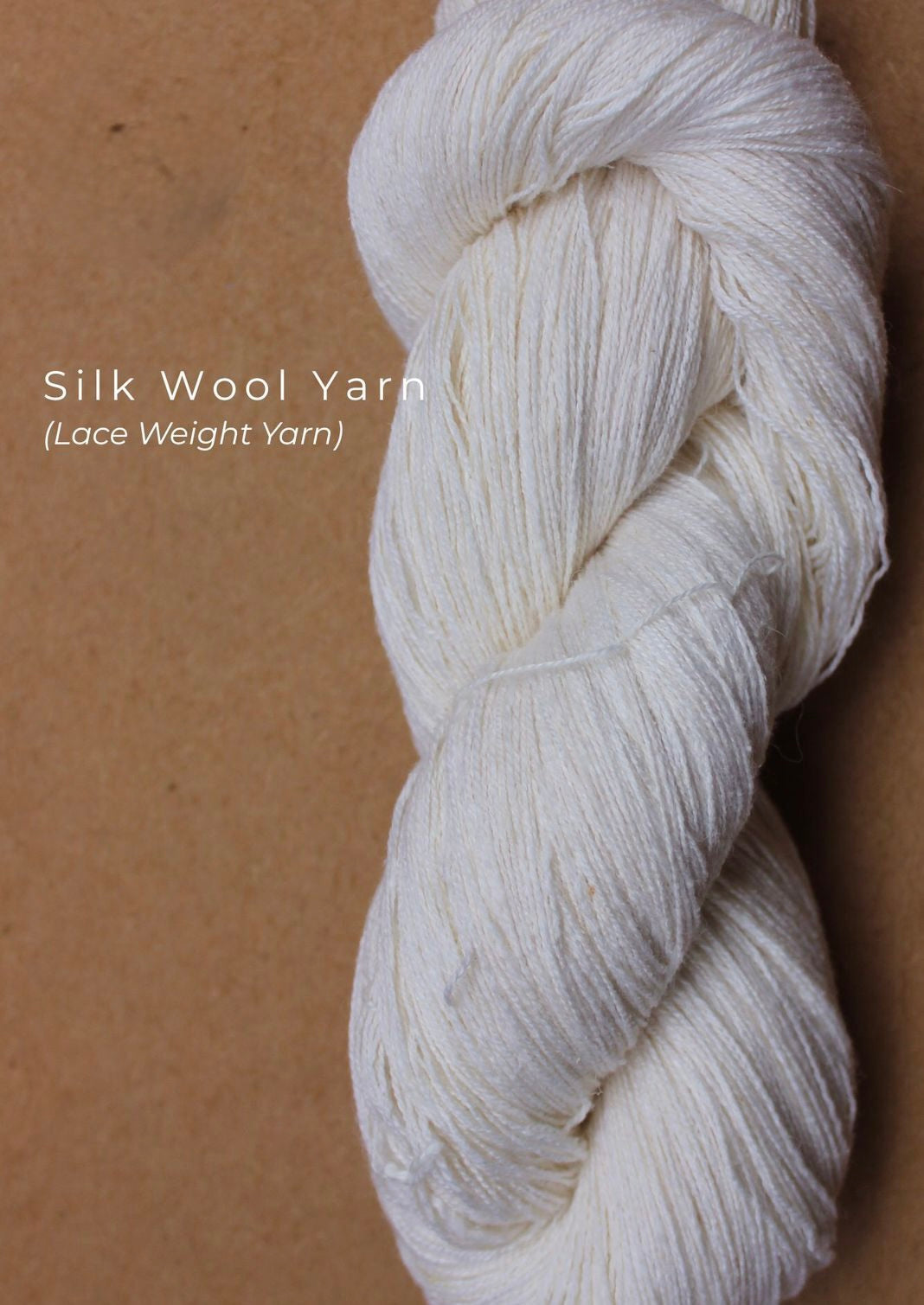 Silk Wool Blend, Lace Weight 20/2